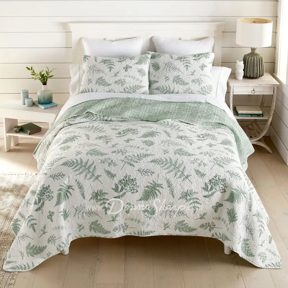 Botanical Cotton Quilted Bedding Set By Donna Sharp