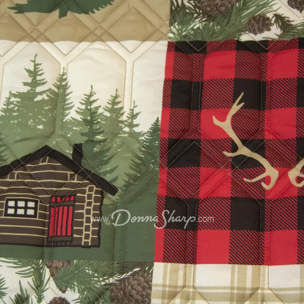 Cedar Lodge Lightweight Quilted Bedding Set From Your Lifestyle By Donna Sharp