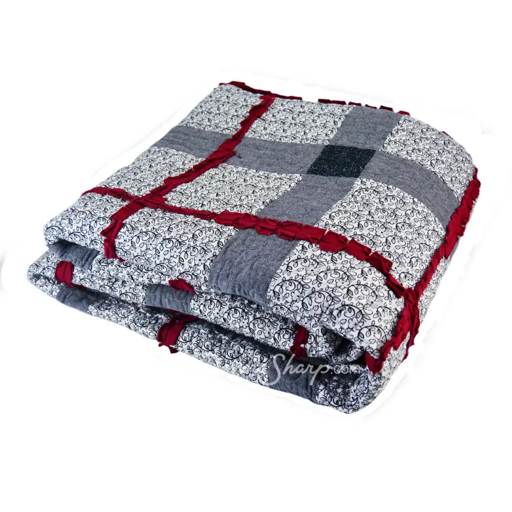 Dawson Cotton Pieced Quilted 3Pc Bedding Set From Donna Sharp