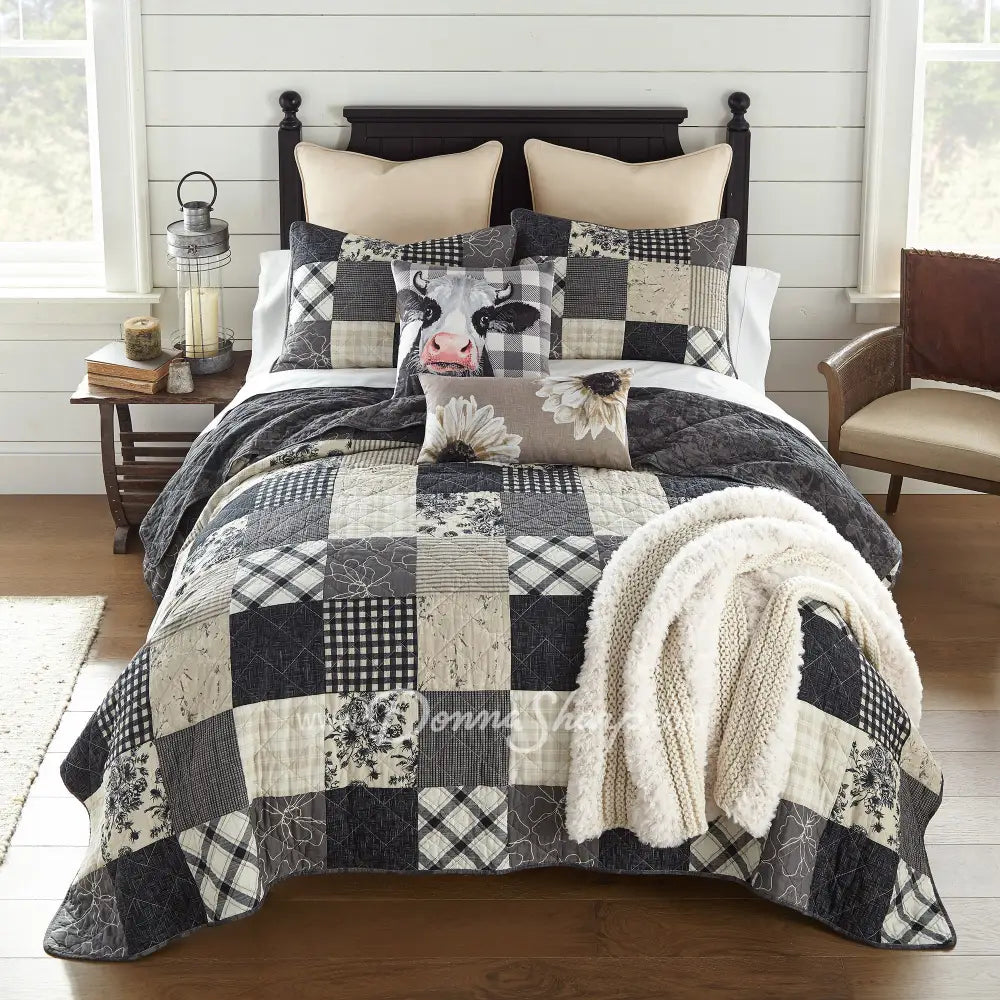 Augusta Cotton Quilt Set From Donna Sharp New