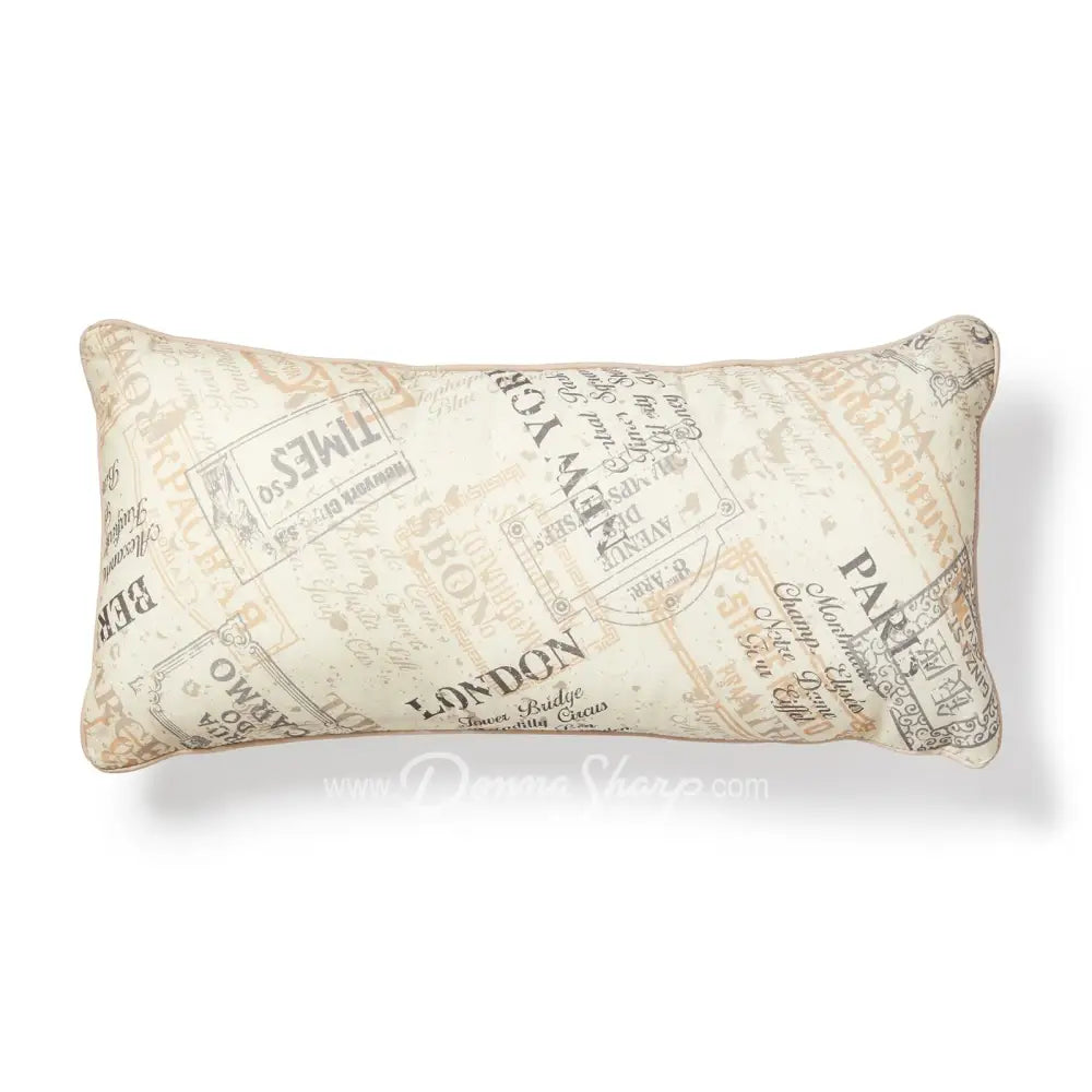 Dec Pillow Biscotti (Rect) Bedding