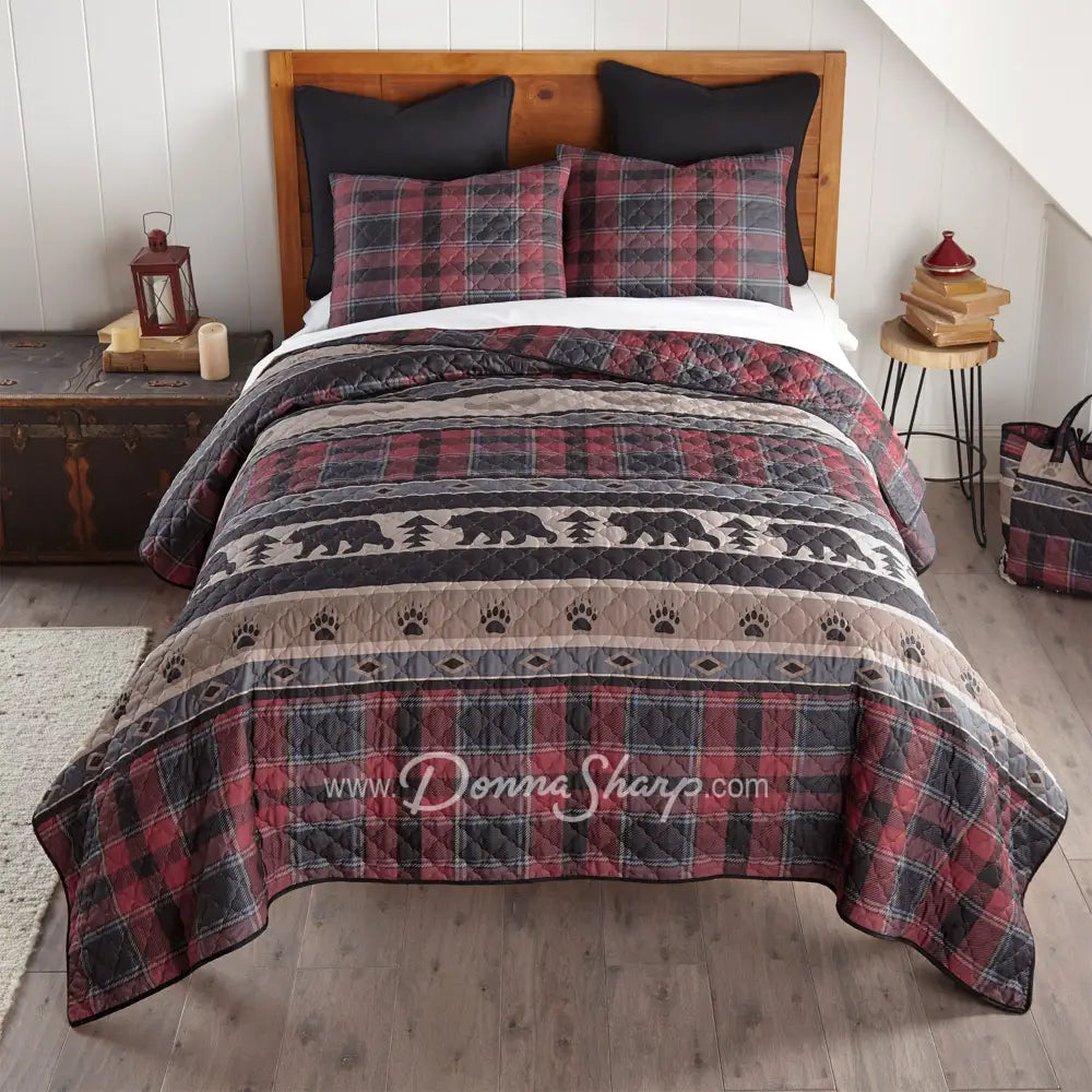 Donna Sharp Canoe Trip Quilted Bedding Set