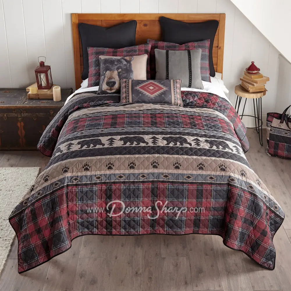 Donna Sharp Canoe Trip Quilted Bedding Set