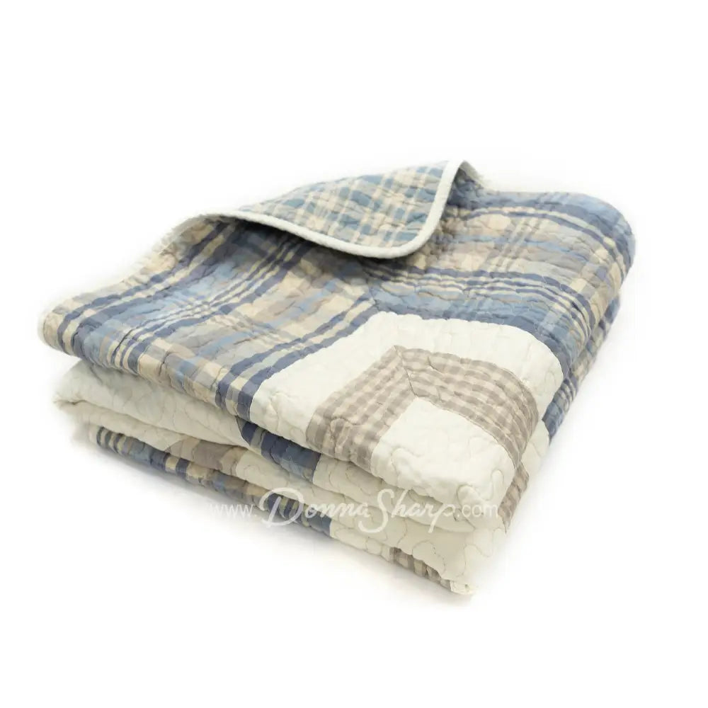 Donna Sharp Coastal Star Cotton Patchwork Quilt Set