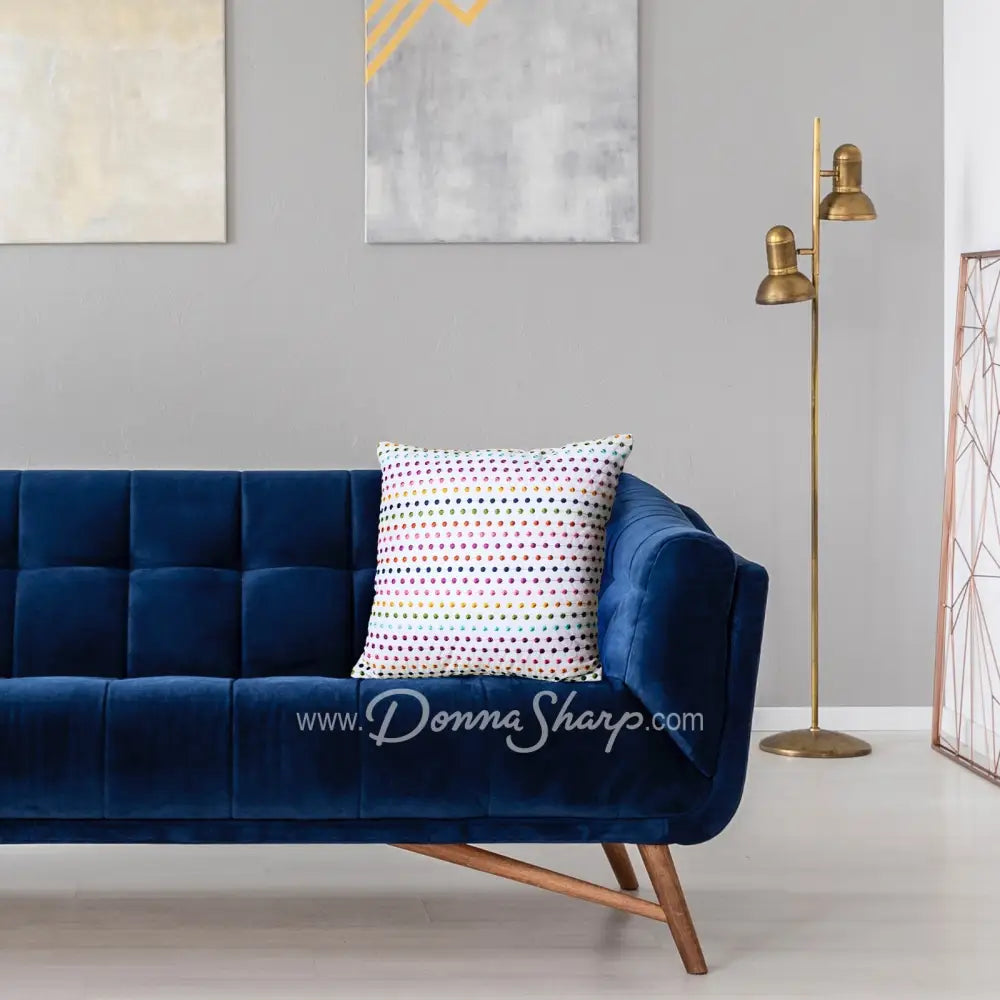 Dec Pillow Colorful Dots Bedding