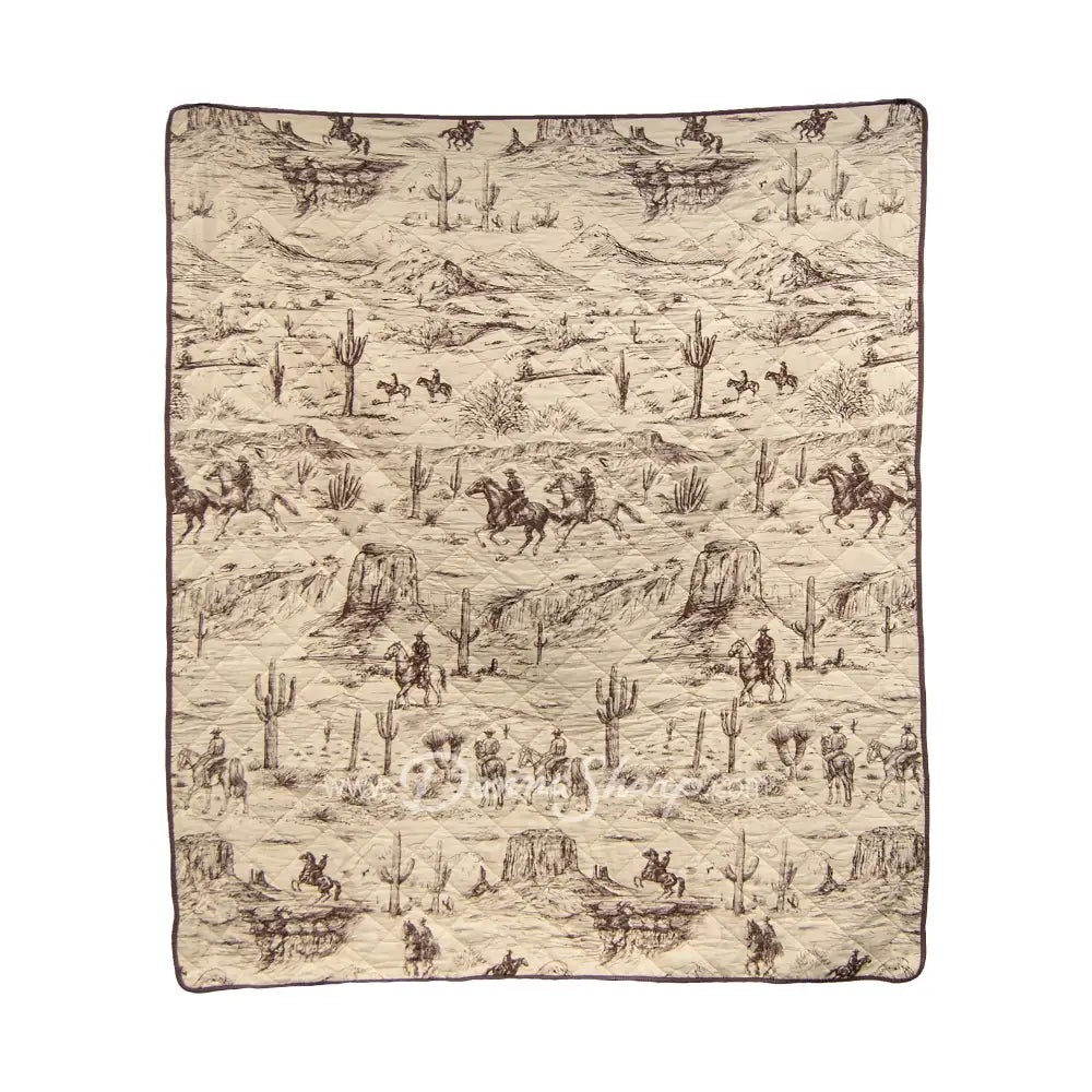 Throw Cowboy Bedding