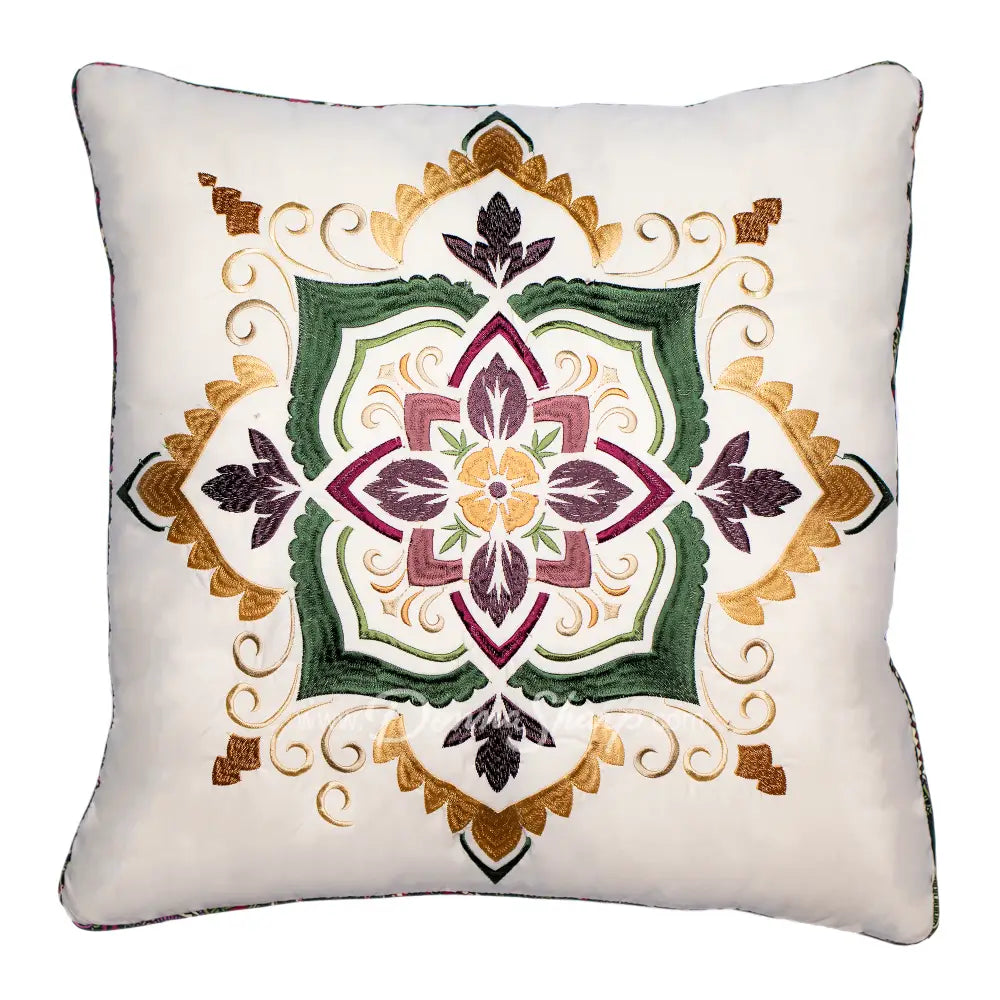 Donna Sharp Dec Pillow Spice Postage Stamp The Ultra Comfort Collection - Bedding