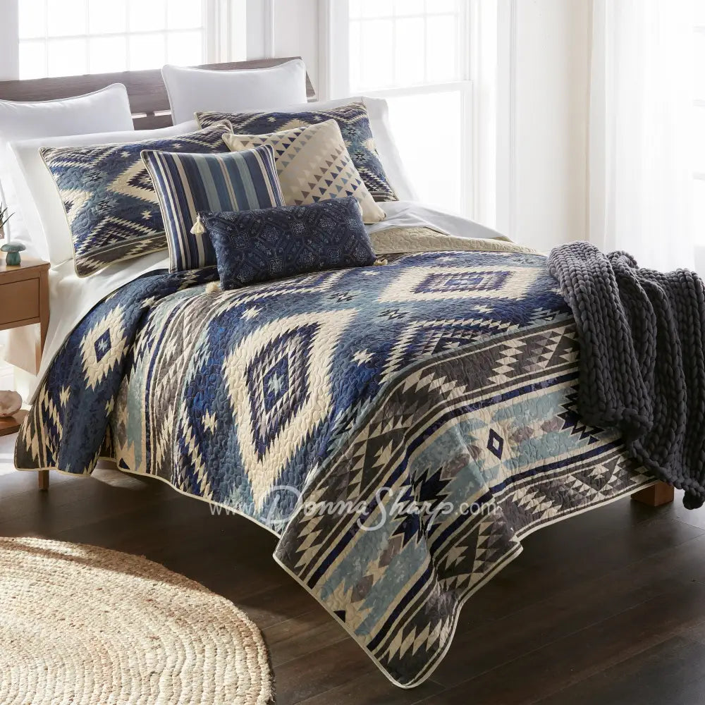 Desert Hill 3Pc Quilt Set By Donna Sharp Bedding