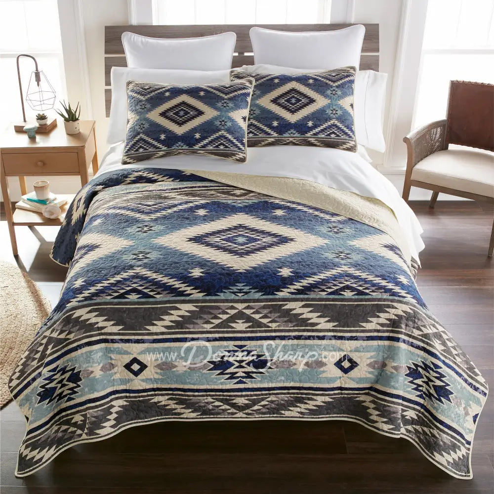 Desert Hill 3Pc Quilt Set By Donna Sharp Bedding