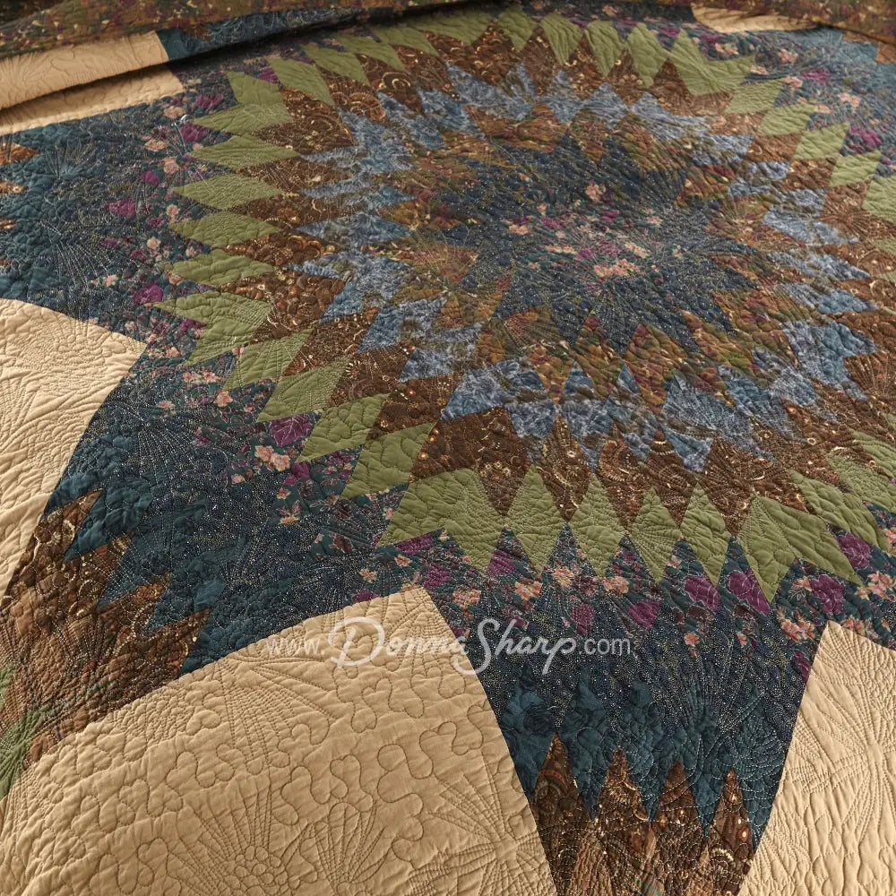 Donna Sharp Forest Star Cotton Quilted Bedding Bedding