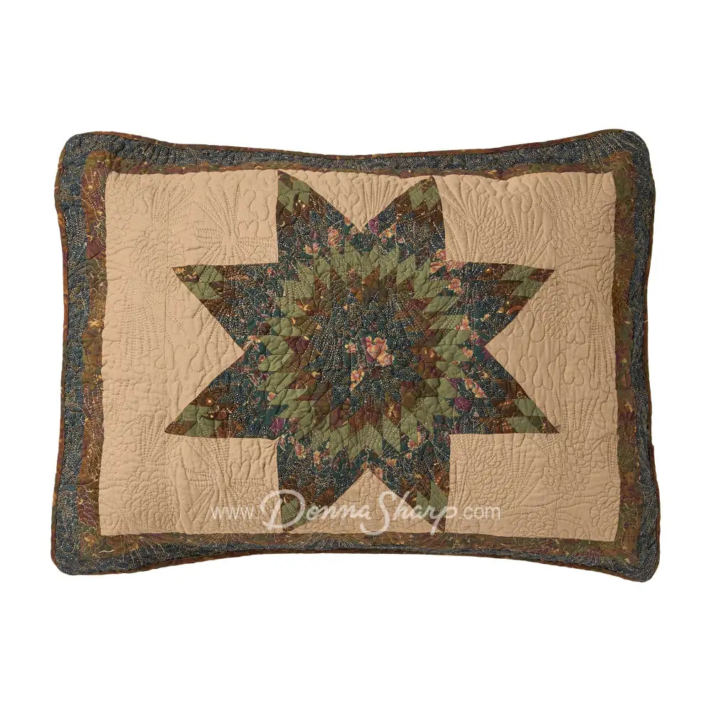 Donna Sharp Forest Star Cotton Quilted Bedding Sham Bedding