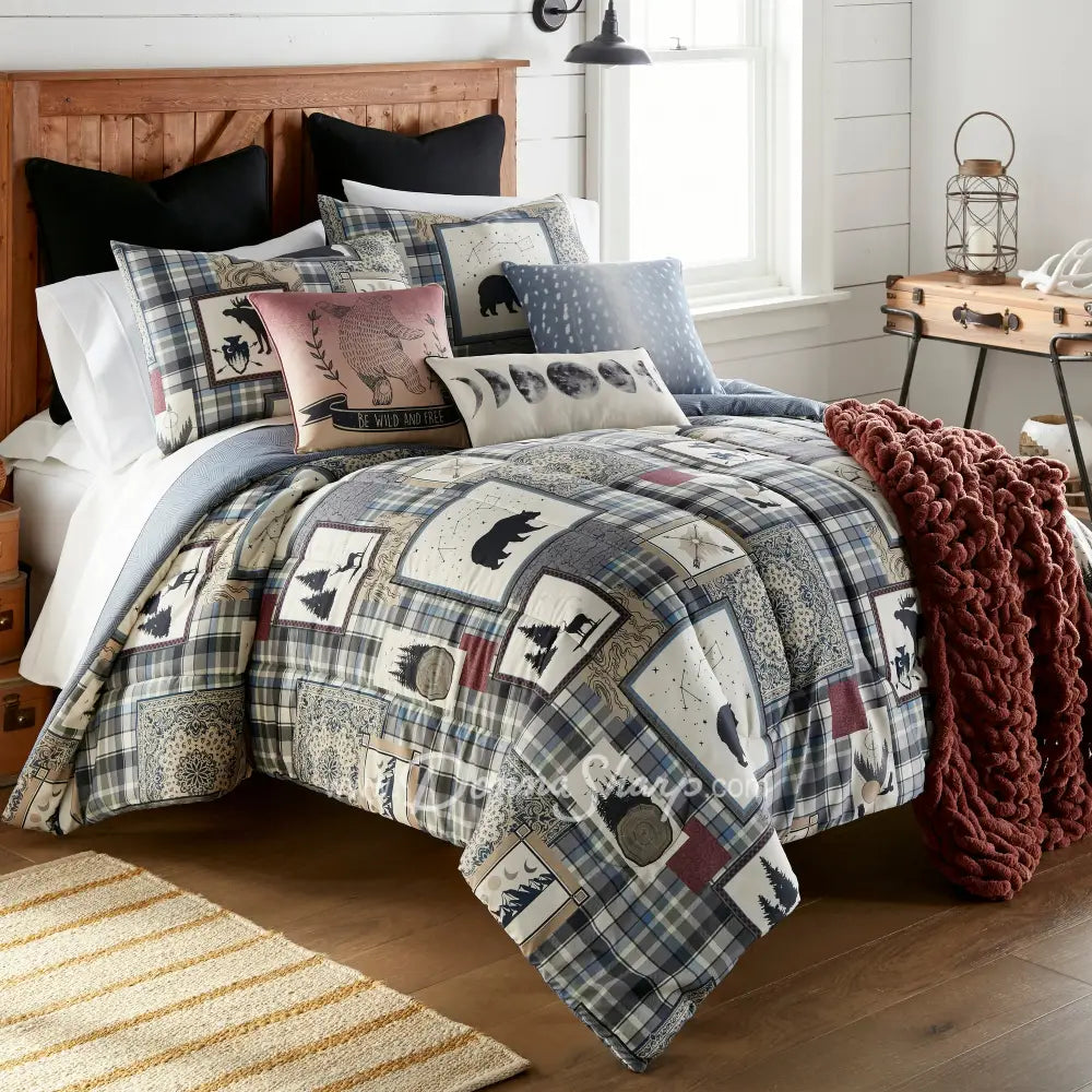 Donna Sharp Forest Symbols Comforter Bedding Set