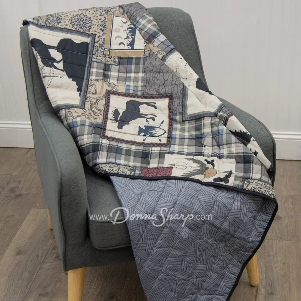 Donna Sharp Forest Symbols Quilted Bedding Set