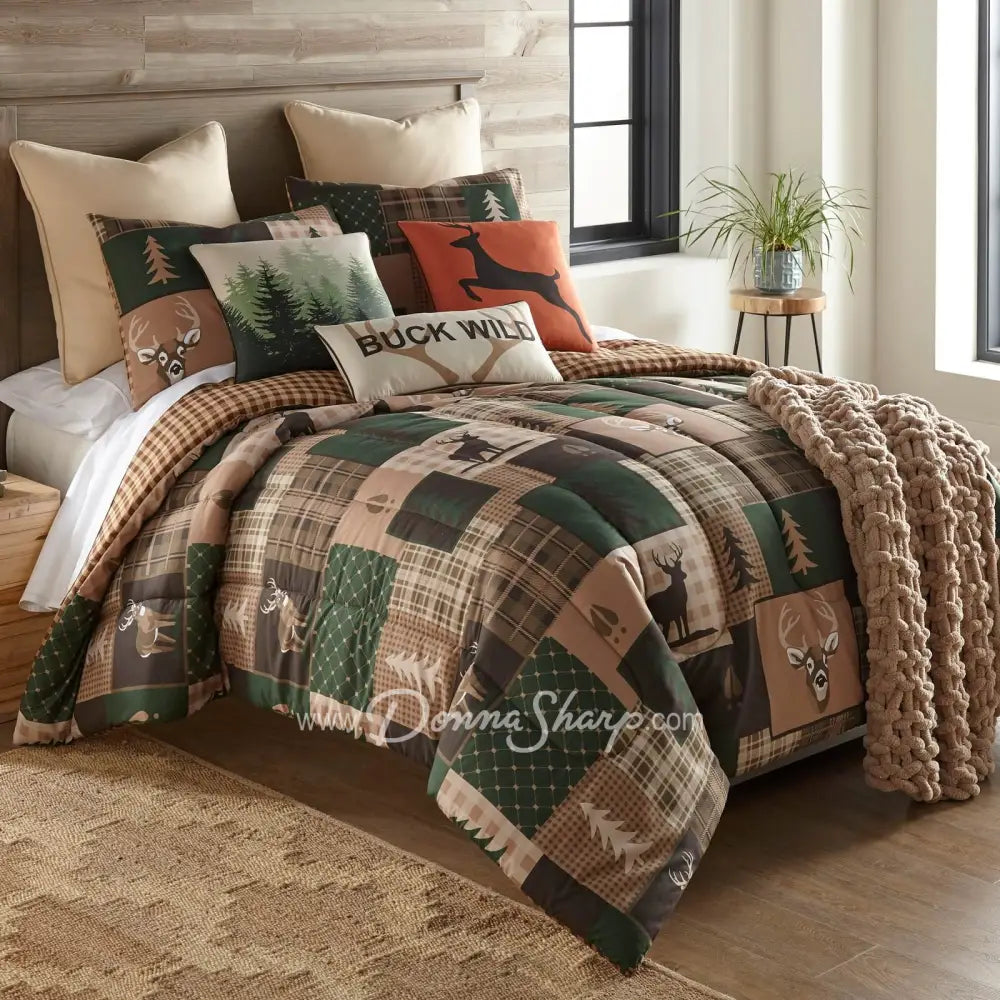 Donna Sharp Green Forest Comforter Set Bedding