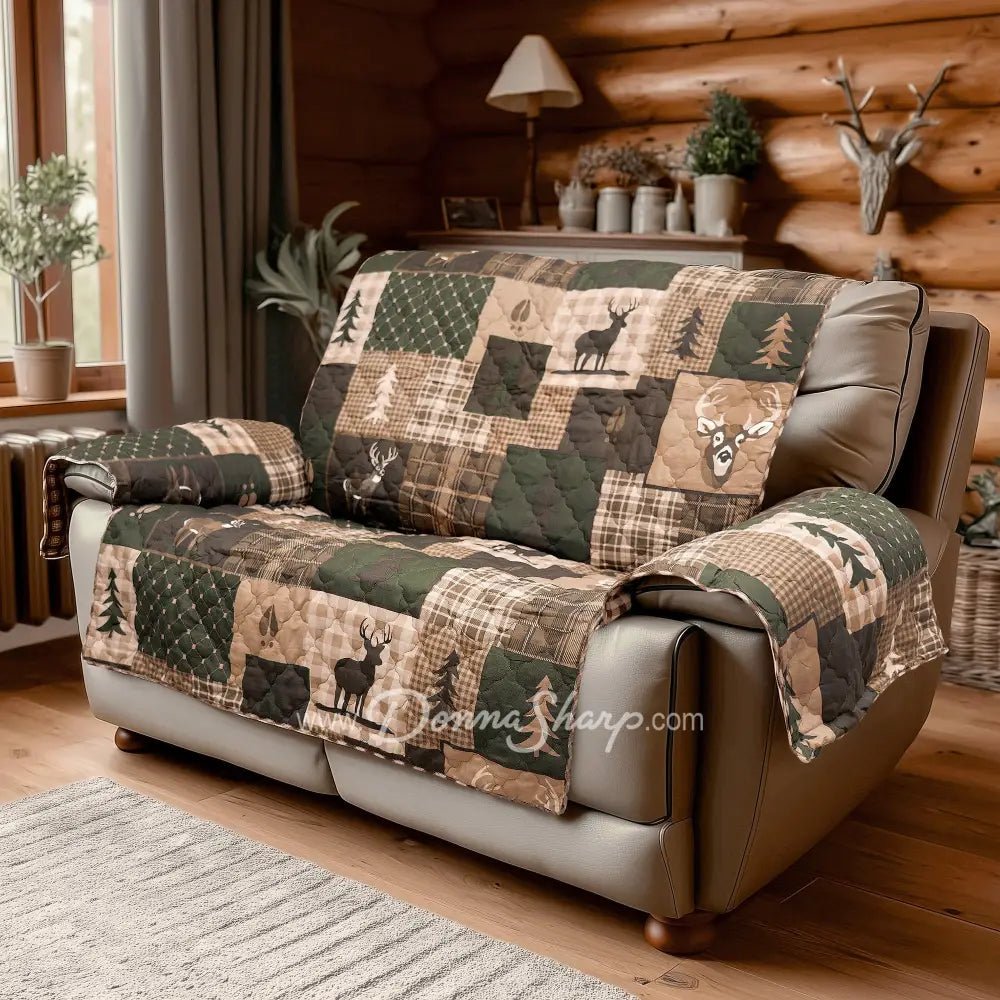 Donna Sharp Green Forest Furniture Covers - Loveseat - New