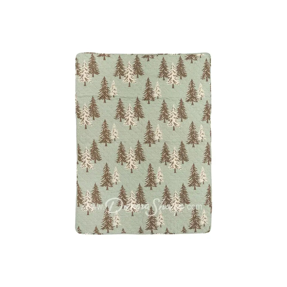 Donna Sharp Mint Patch Lap Quilt