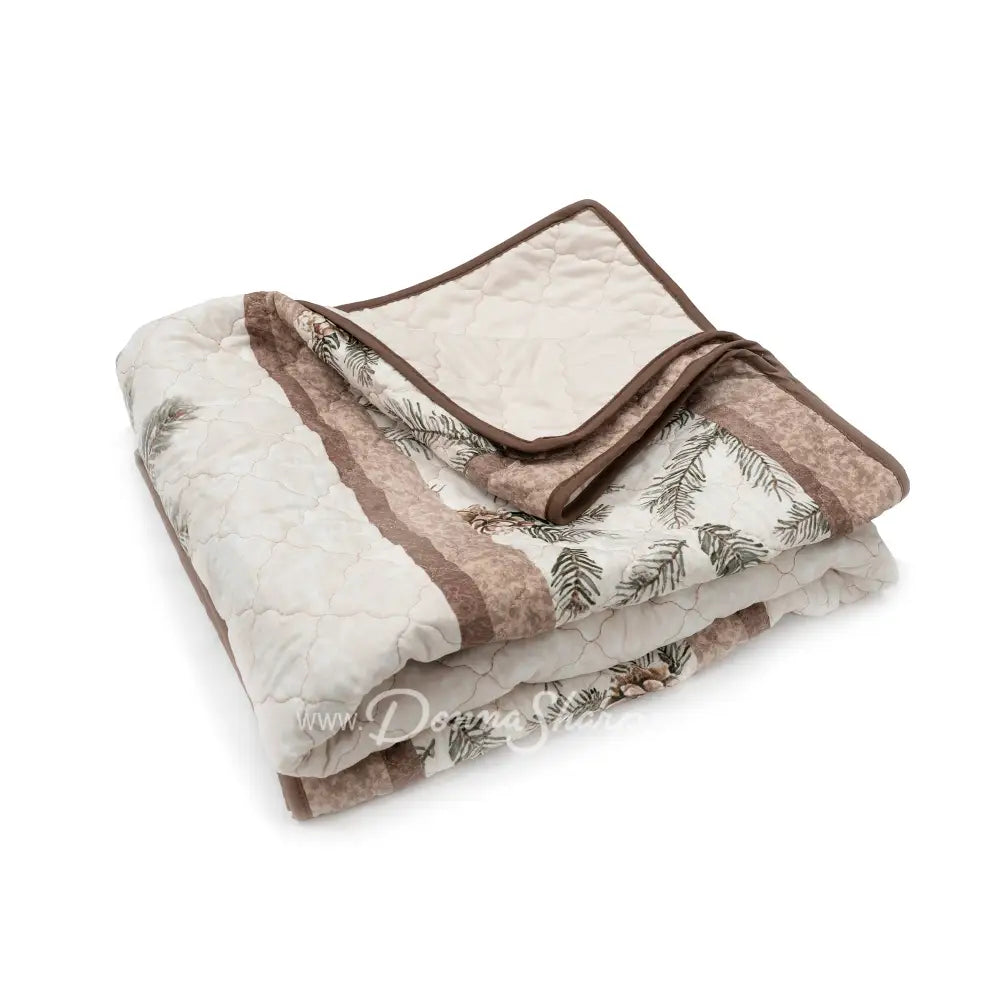 Donna Sharp Pine Medallion Ultra Comfort Quilt Collection - Bedding