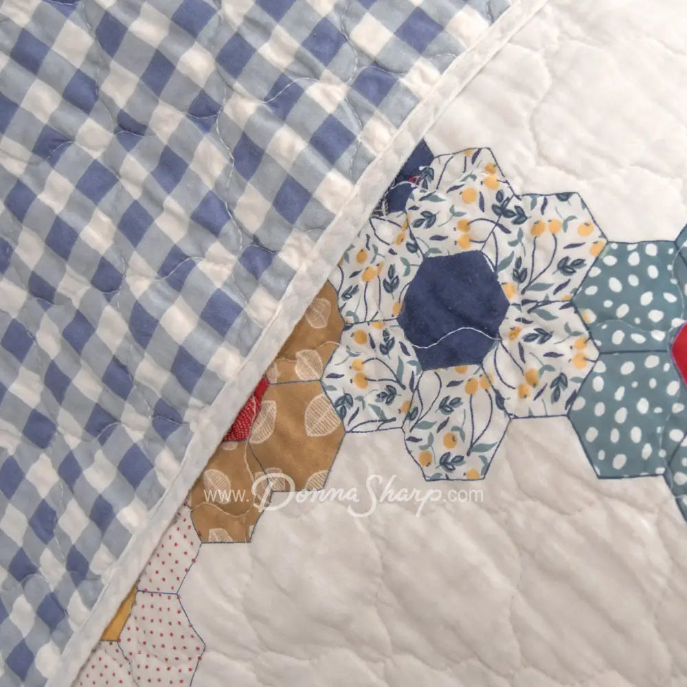 Donna Sharp Prairie 3Pc Cotton Quilt Set Bedding