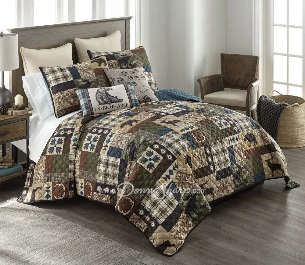 Donna Sharp Rustica Lightweight Quilted Bedding Set from Your Lifestyle - Bedding