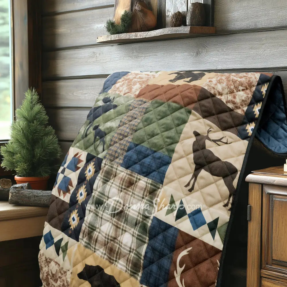 Donna Sharp Rustica Lightweight Quilted Throw Bedding