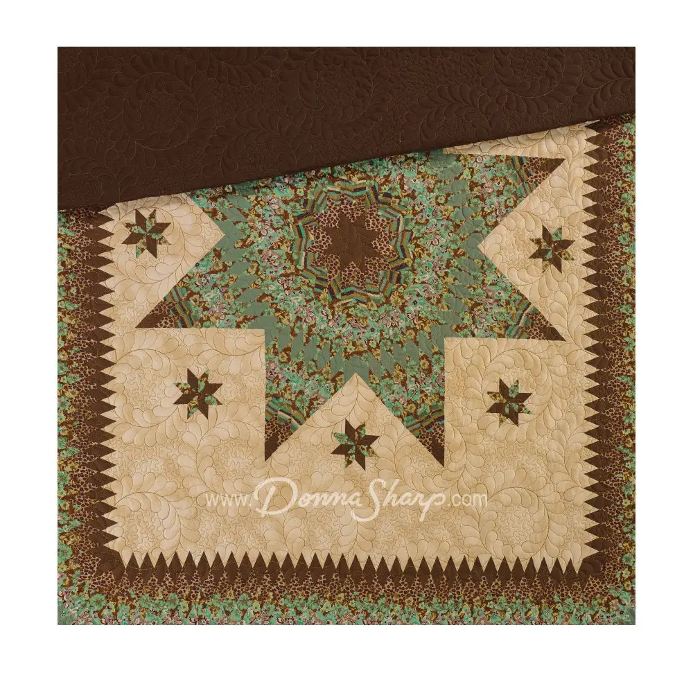 Donna Sharp Sea Breeze Star Throw Bedding