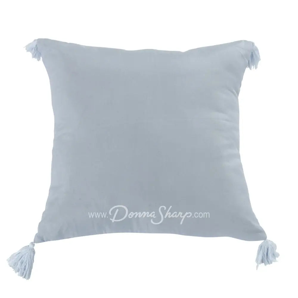 Dec Pillow Silver Branch (Blue) Bedding