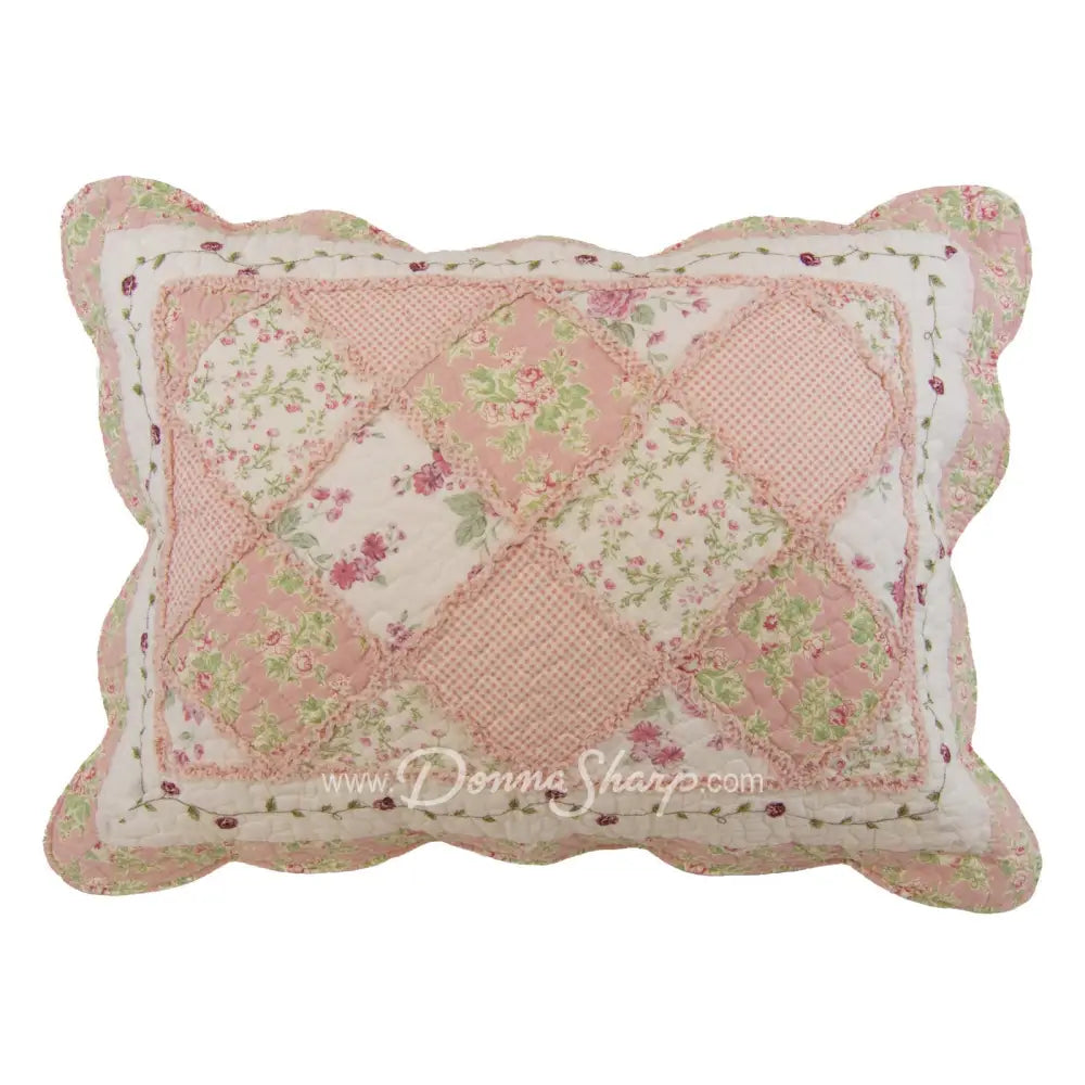 Donna Sharp Strawberry Garden 3Pc Cotton Quilt Set Bedding