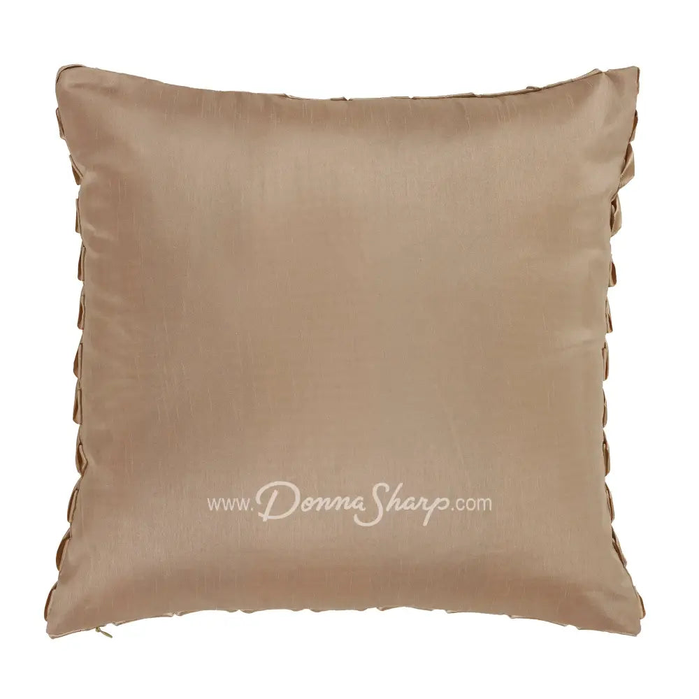 Donna Sharp Texas Brown Bandana Dec Pillow (ribbon) Bedding