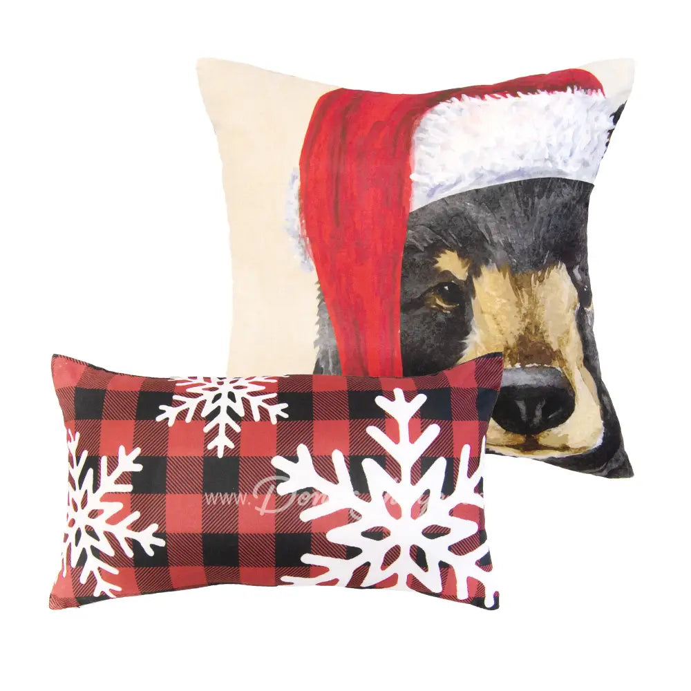 Pillow Set Winter Cottage (set2) Bedding