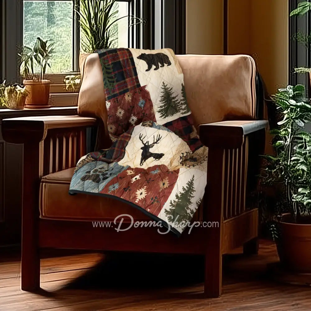 Donna Sharp Woodland Patch Lightweight Quilt Set