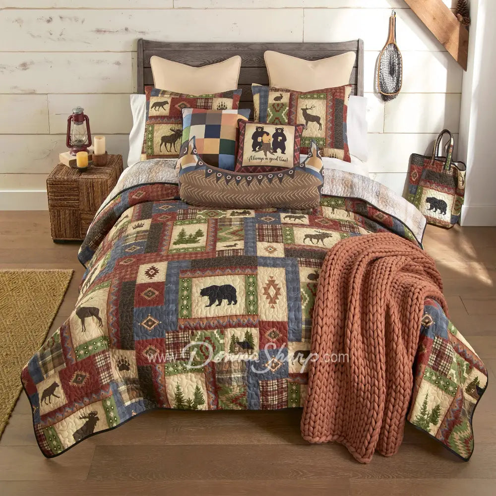 Forest Grove Quilted Bedding Set From Your Lifestyle By Donna Sharp