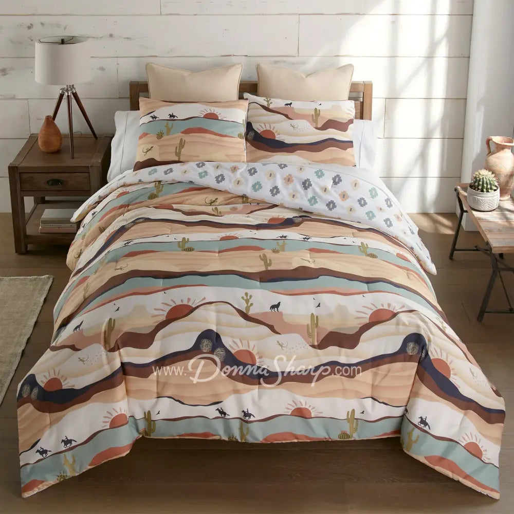 Journey 3Pc Comforter Bedding Set From Your Lifestyle By Donna Sharp