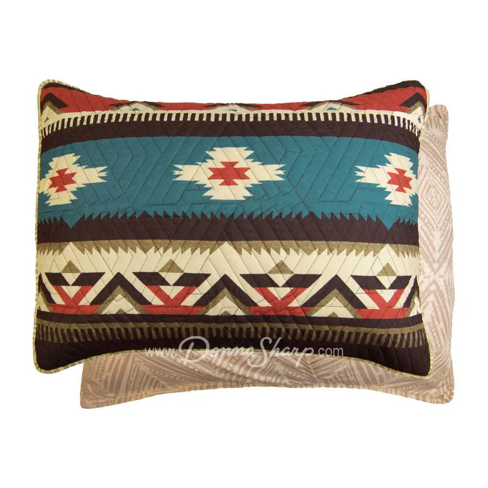 Mahogany Desert 3pc Quilted Bedding Set by Donna Sharp New