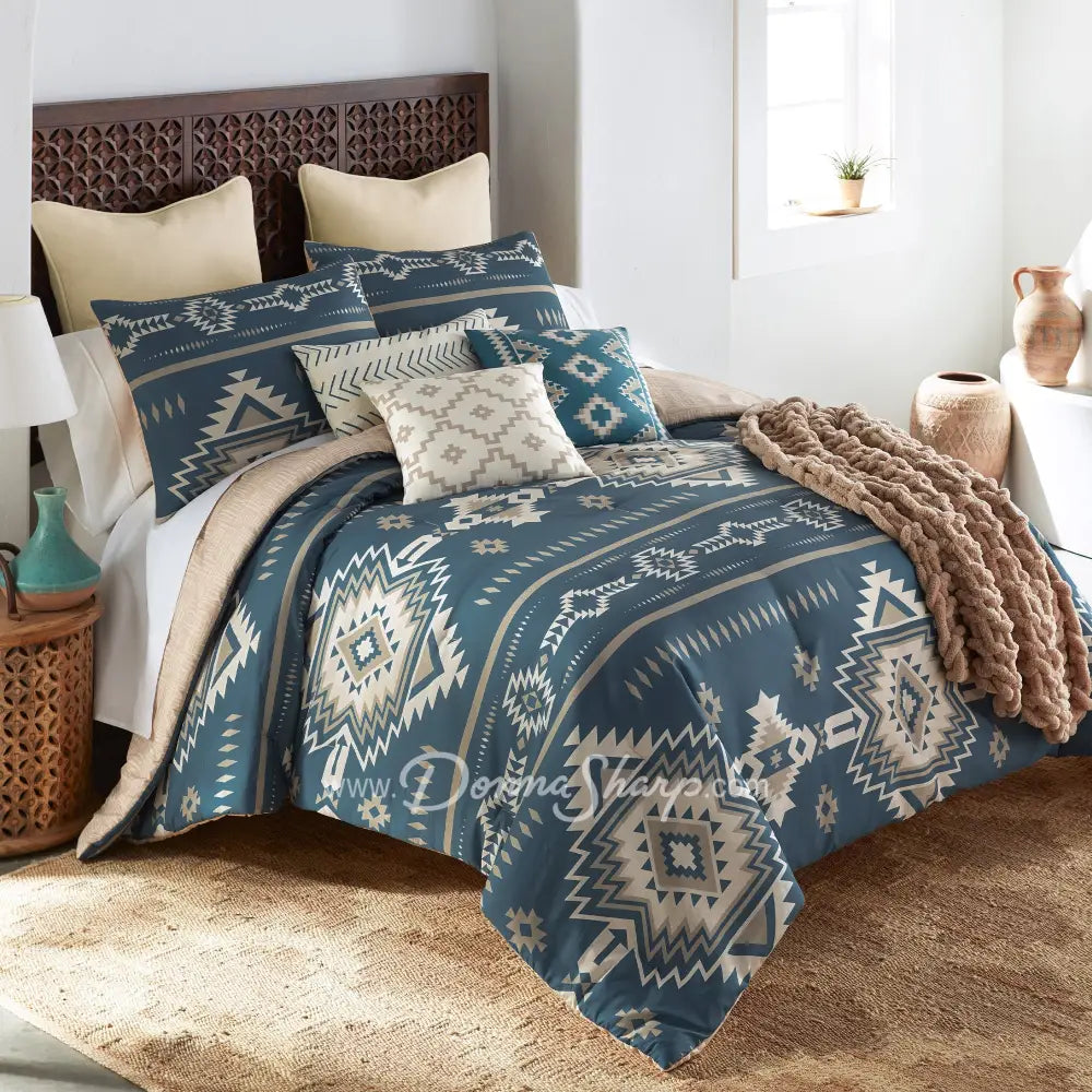 Mesquite 3Pc Comforter Bedding Set From Your Lifestyle By Donna Sharp