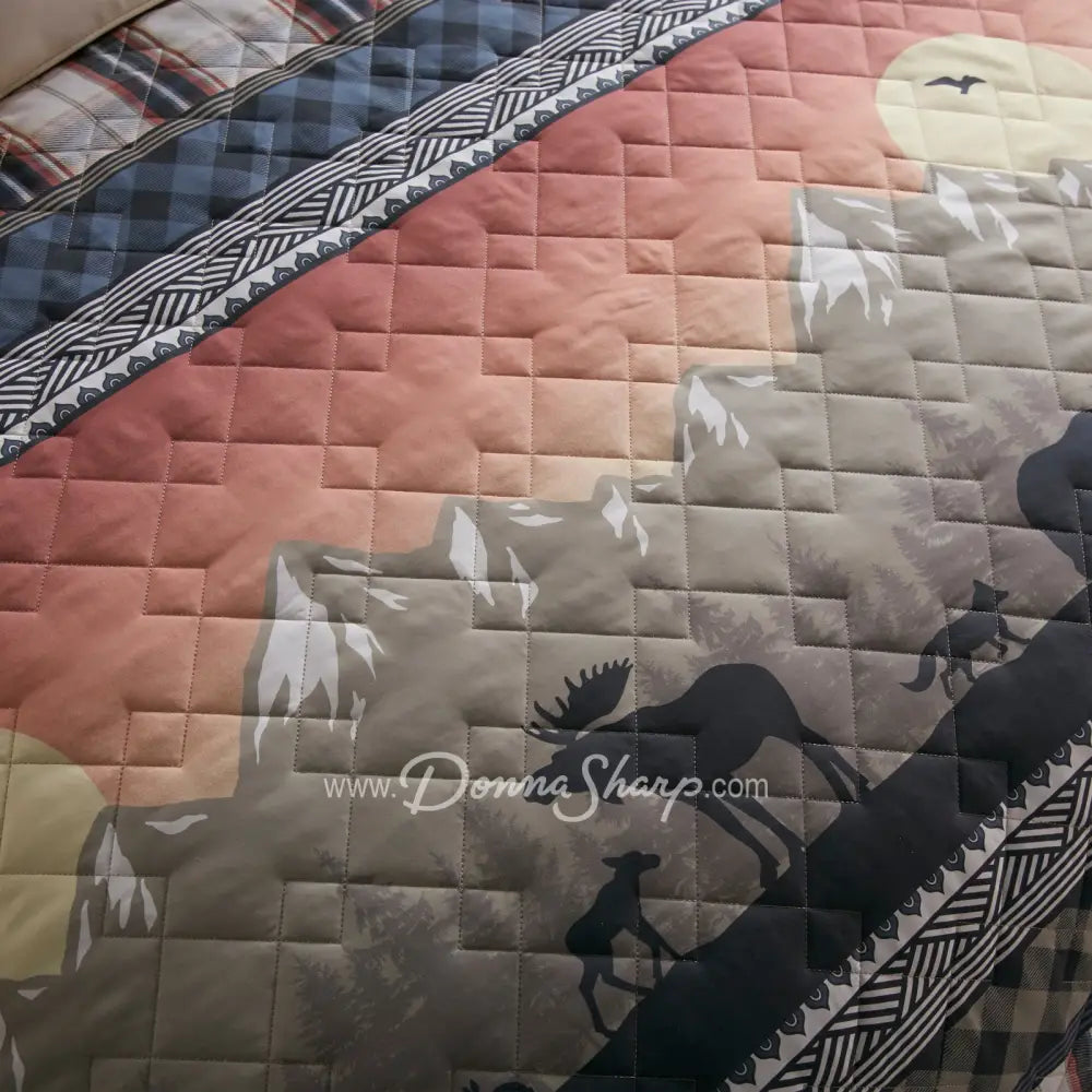 Morning Path Quilted Bedding Set By Your Lifestyle