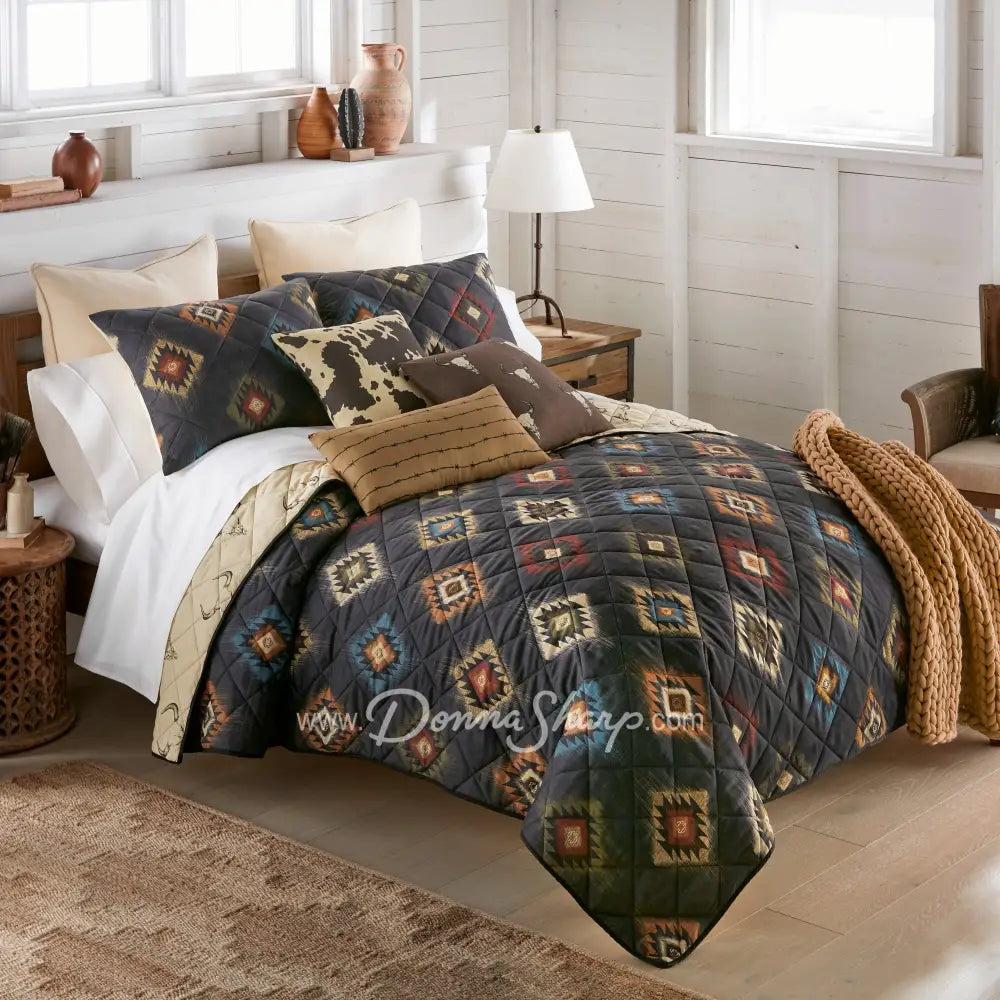 Phoenix Quilted Bedding Set From Your Lifestyle By Donna Sharp