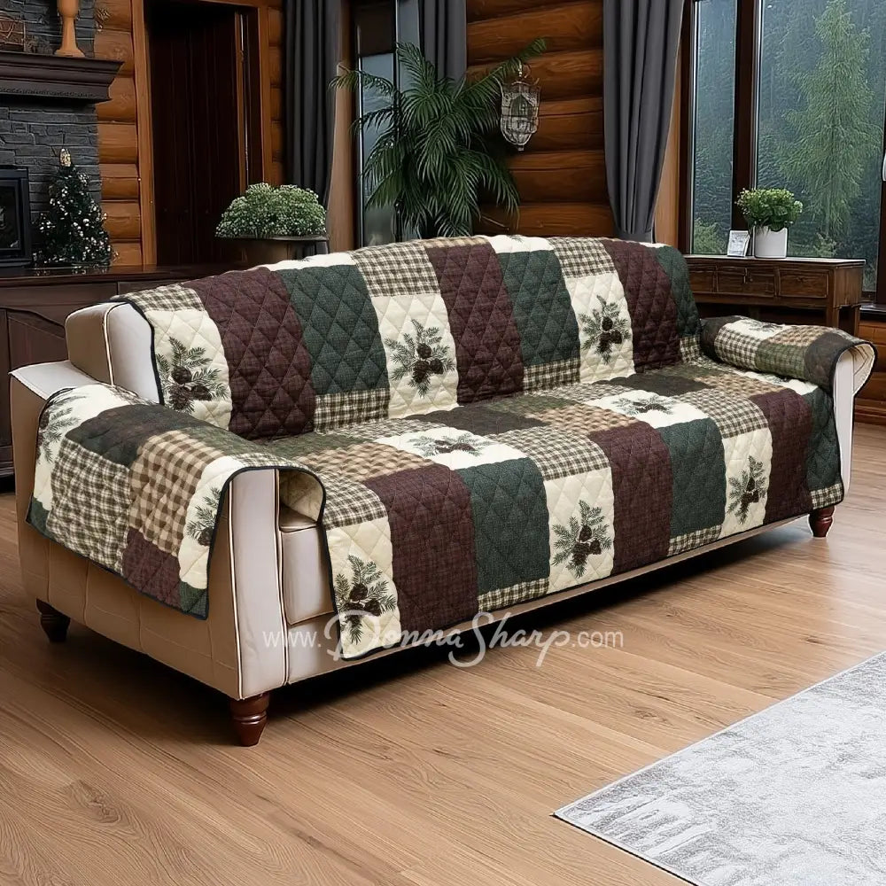 Pine Panels Furniture Covers by Donna Sharp Sofa Cover