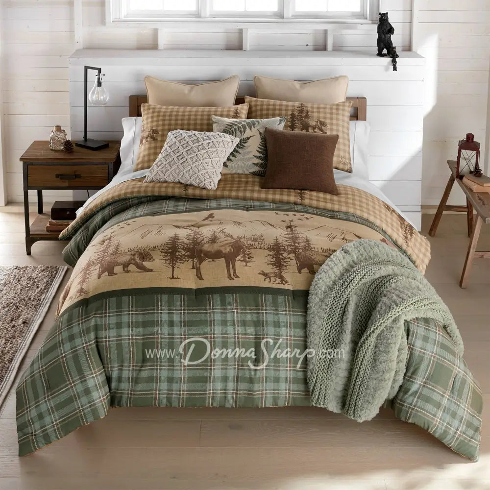 Spruce Trail 3Pc Comforter Bedding From Your Lifestyle By Donna Sharp