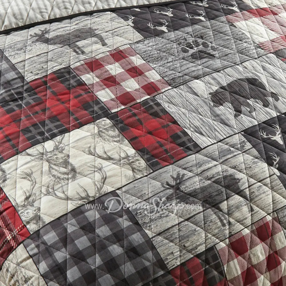 Your Lifestyle By Donna Sharp Timber Quilted Bedding Collection