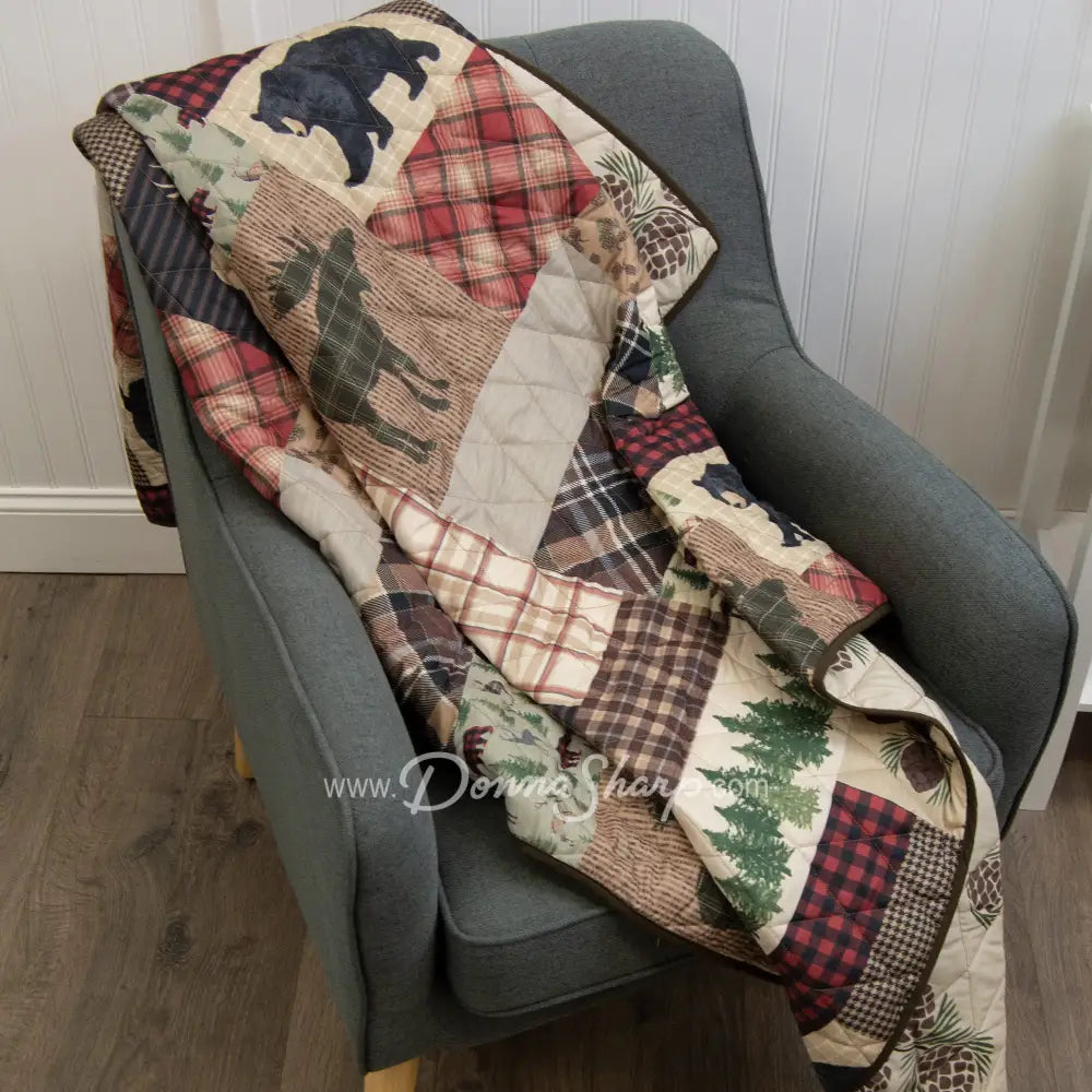 Wilderness Pine Quilted Bedding Set From Your Lifestyle By Donna Sharp