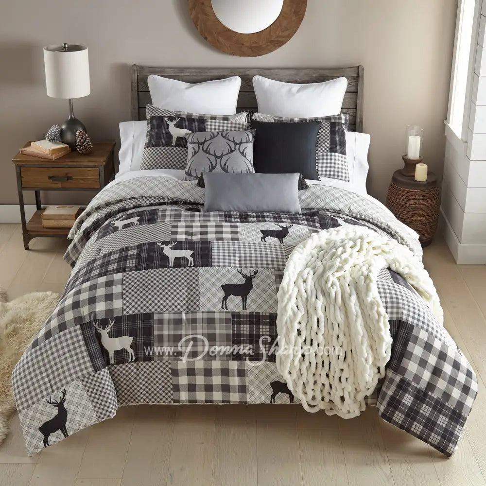 Ridge Point 3Pc Comforter Bedding Set From Your Lifestyle By Donna Sharp