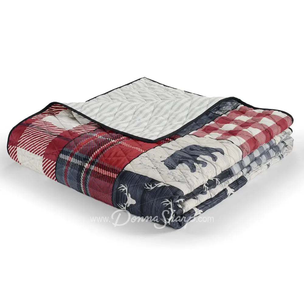 Your Lifestyle By Donna Sharp Timber Quilted Bedding Collection