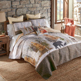 Dawn Mist 3pc Quilted Bedding Set from Donna Sharp