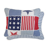 Star & Stripe 3pc Cotton quilt Set from Your Lifestyle