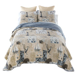 Donna Sharp Seascape Cotton Quilted Bedding Set