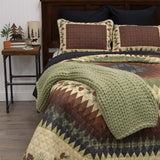 Donna Sharp Pine Circle 3pc Quilted Bedding Set