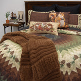 Donna Sharp Pine Circle 3pc Quilted Bedding Set