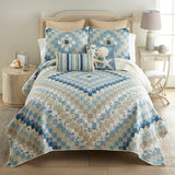 Donna Sharp Blue Diamond Polyester Quilt Collection