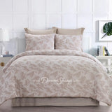 King Comforter Set Almaria (Blush) Brands