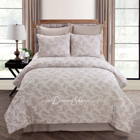 Queen Comforter Set Almaria (Blush) Brands